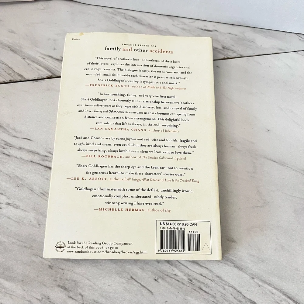 Family and Other Accidents: A Novel Hardcover Shari Goldhagen